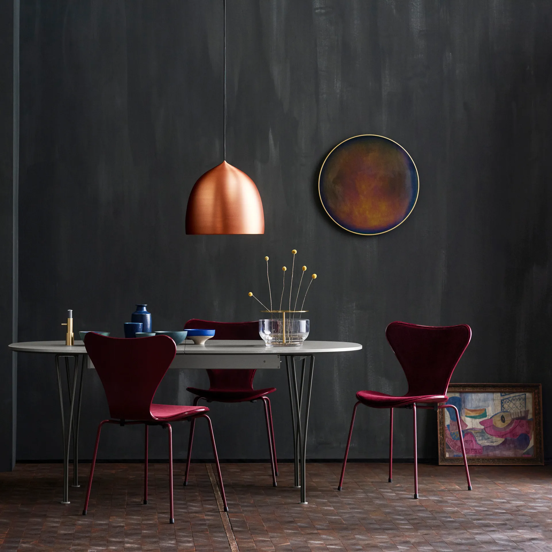 Candeeiro suspenso Suspence P2 , Cobre Fritz Hansen