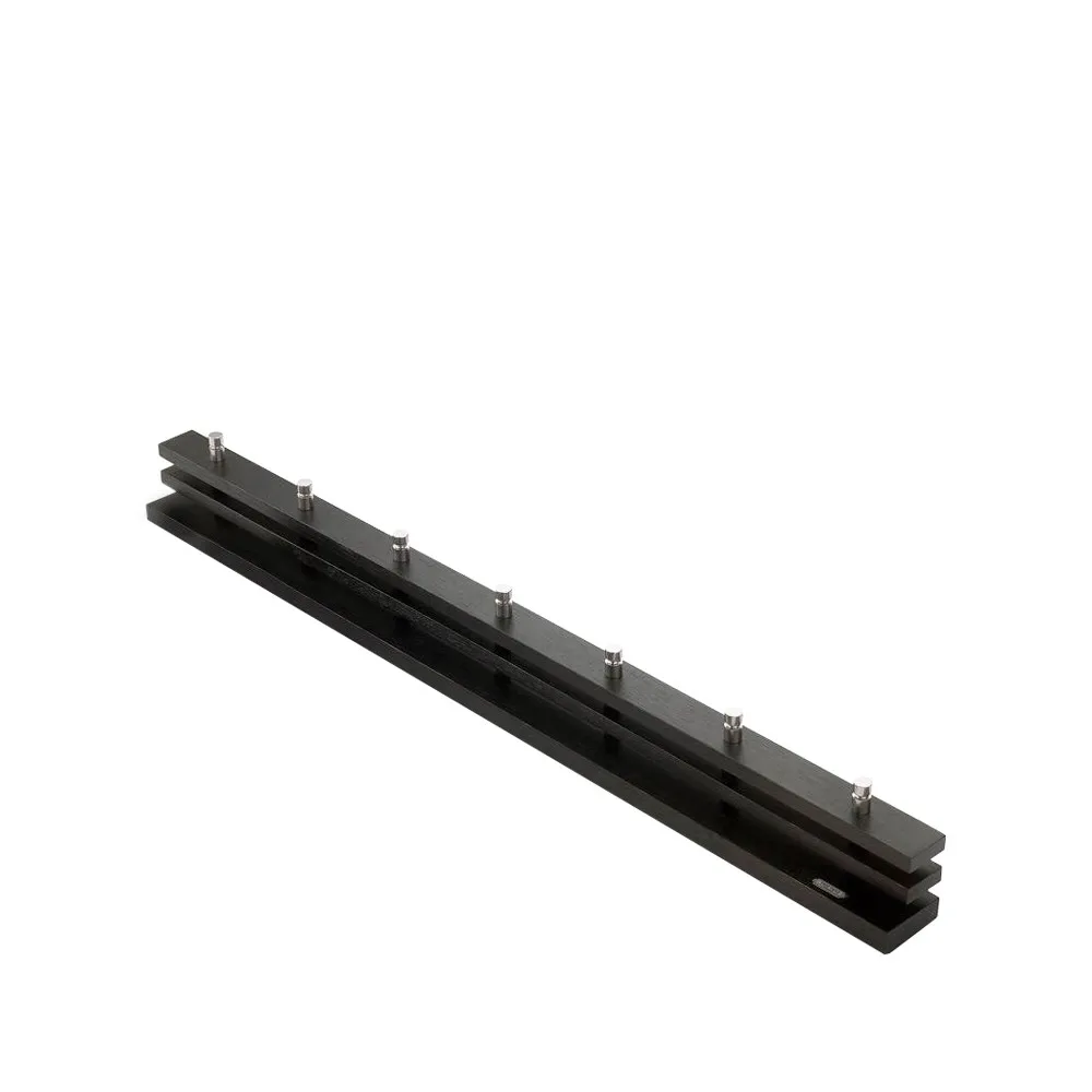 Cutter cabide, Carvalho, tingido de preto, 7 pinos Fritz Hansen