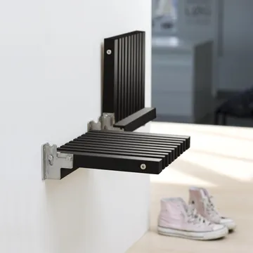 Cutter cadeira de parede - Carvalho lacado a preto - Fritz Hansen