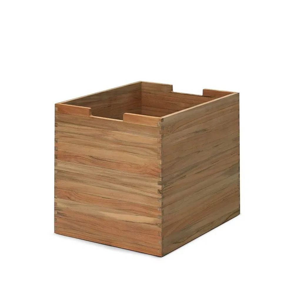 Cutter caixa de arrumação grande, Teak Fritz Hansen