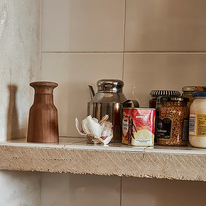 Hammer moinho de sal & pimenta, Teca oleada Fritz Hansen