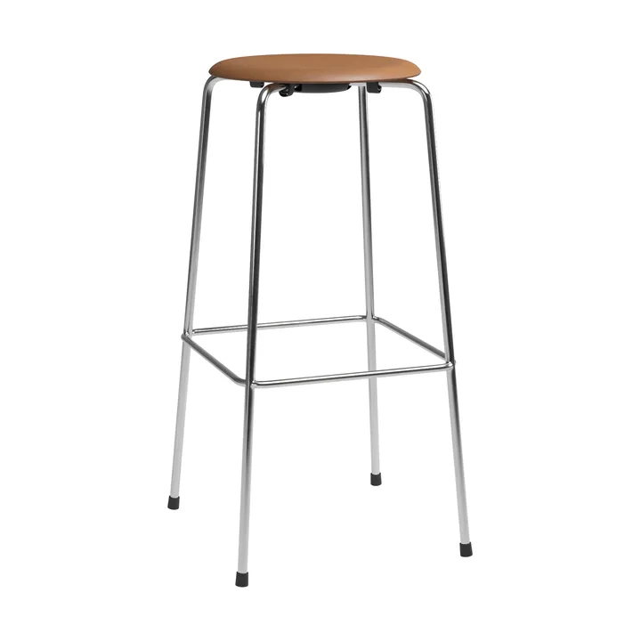 High Dot banco de bar - Essential walnut-chrome - Fritz Hansen