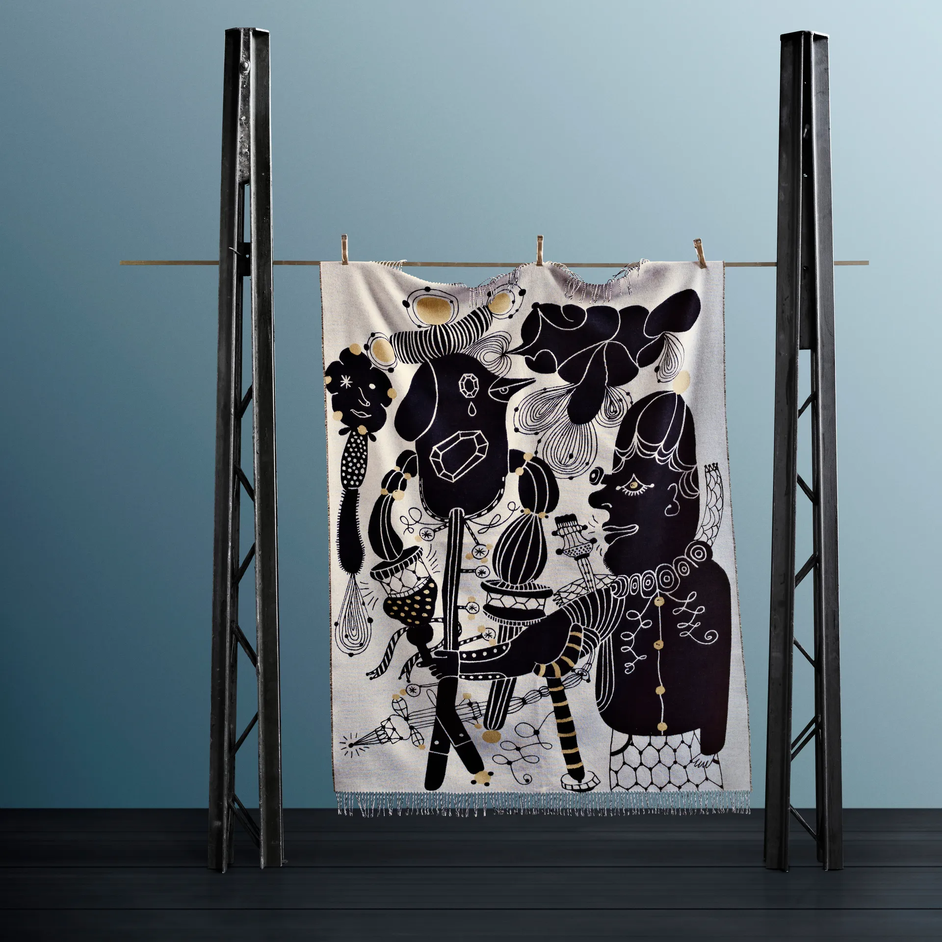 Manta Jaime Hayon, Dourado Fritz Hansen