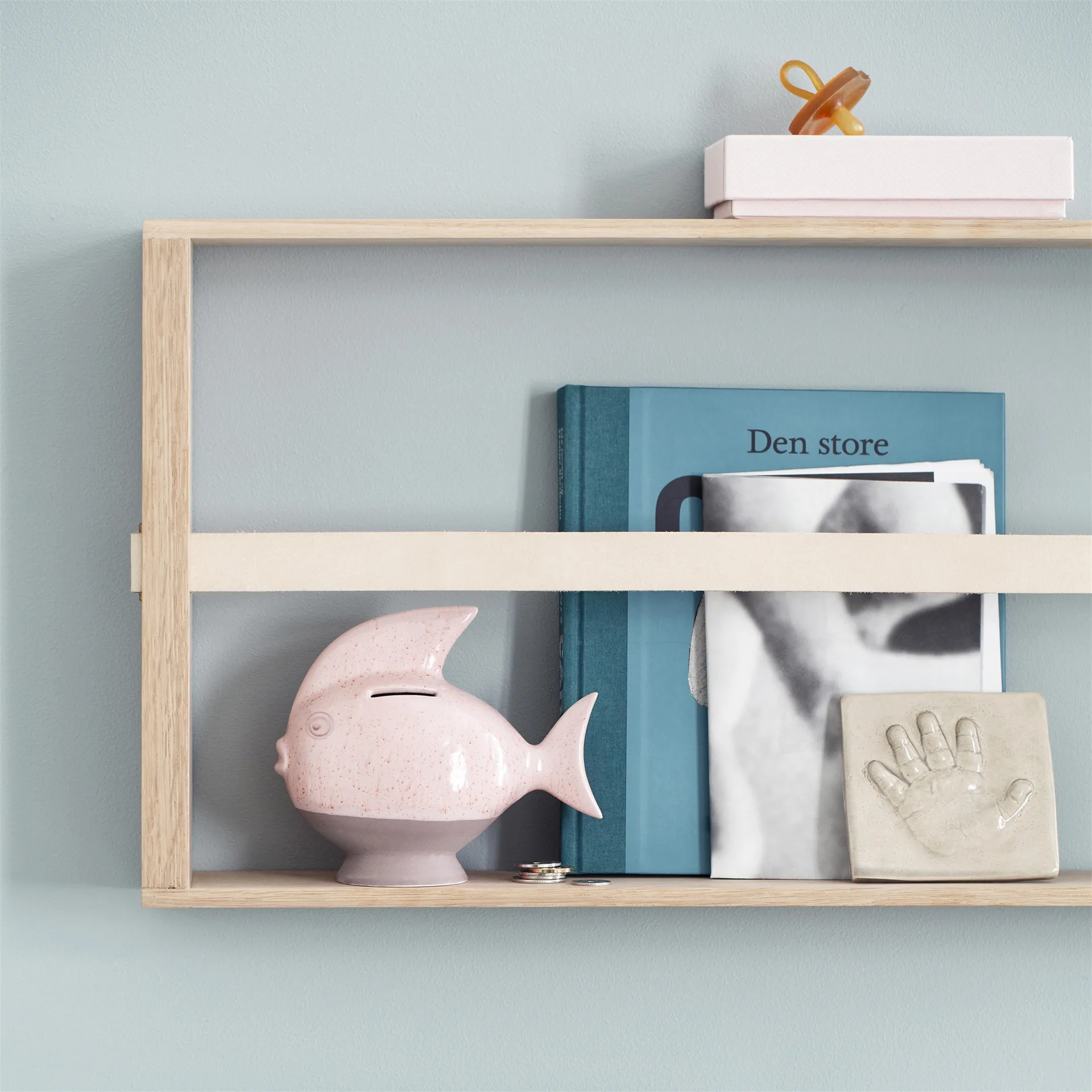 Norr porta-revistas, Carvalho Fritz Hansen