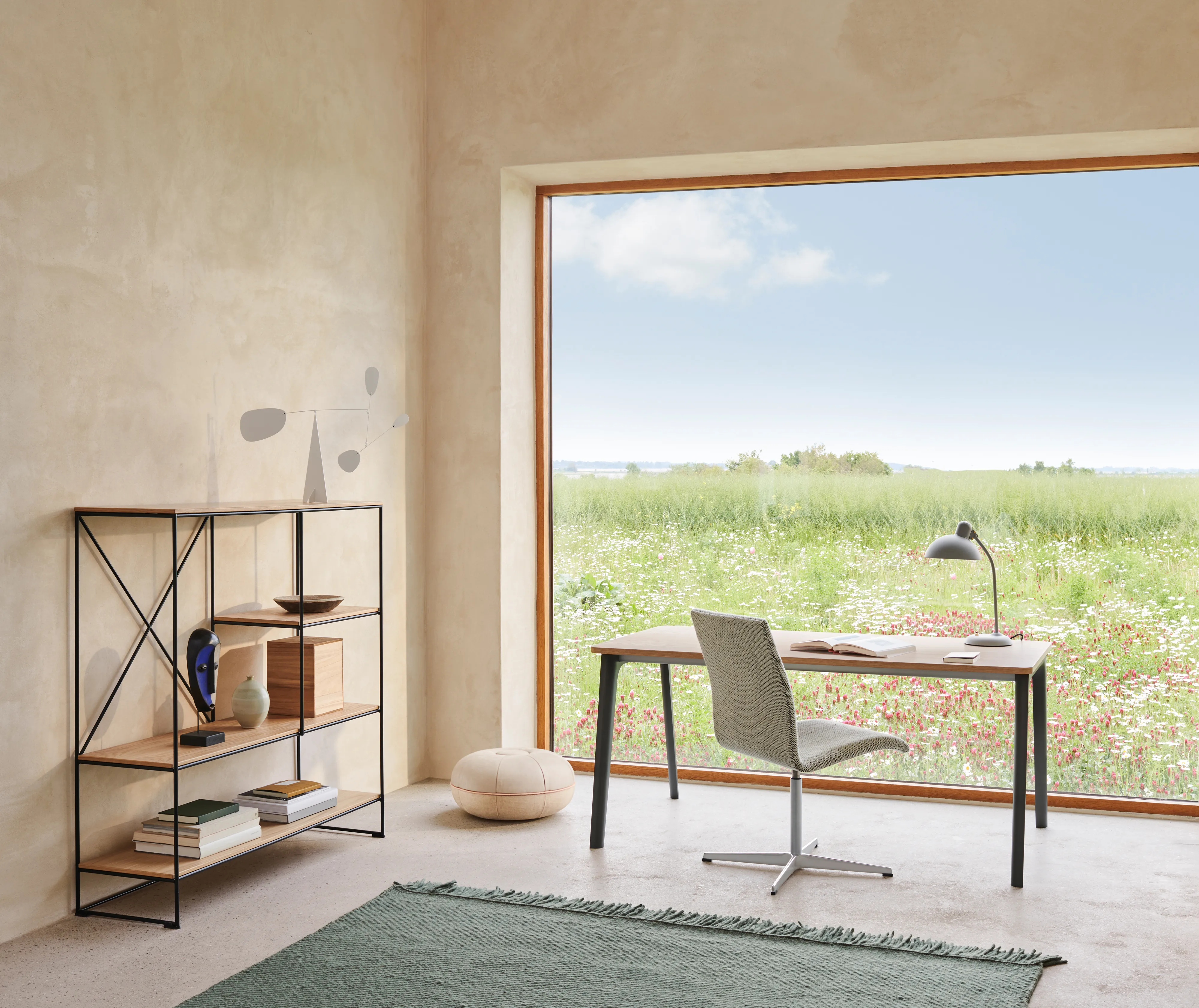 Pufe pequeno Pouf sit de Fritz Hansen | → NordicNest.pt