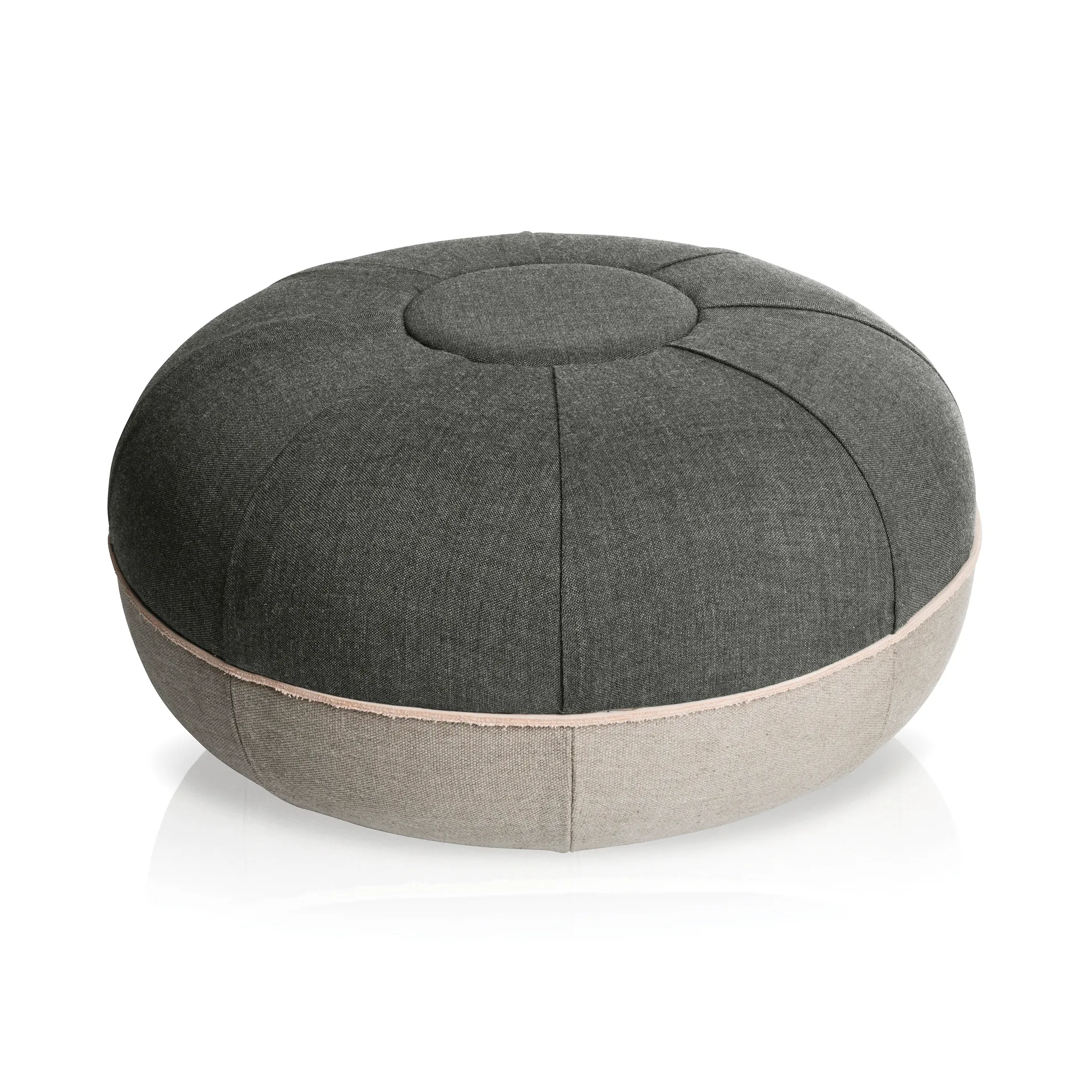 Pufe pequeno Pouf sit, Slate Fritz Hansen