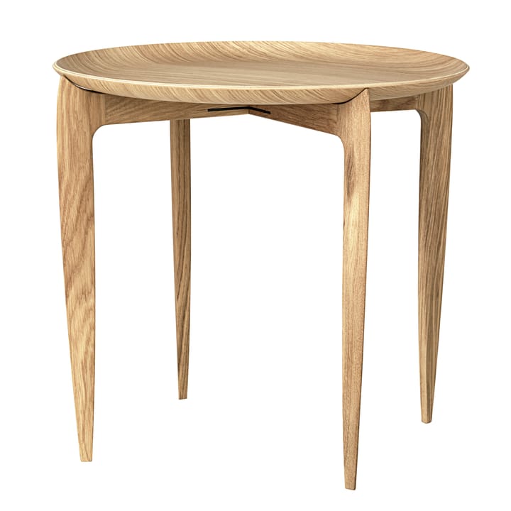 Tabuleiro de mesa dobrável Ø 45 cm - Carvalho - Fritz Hansen