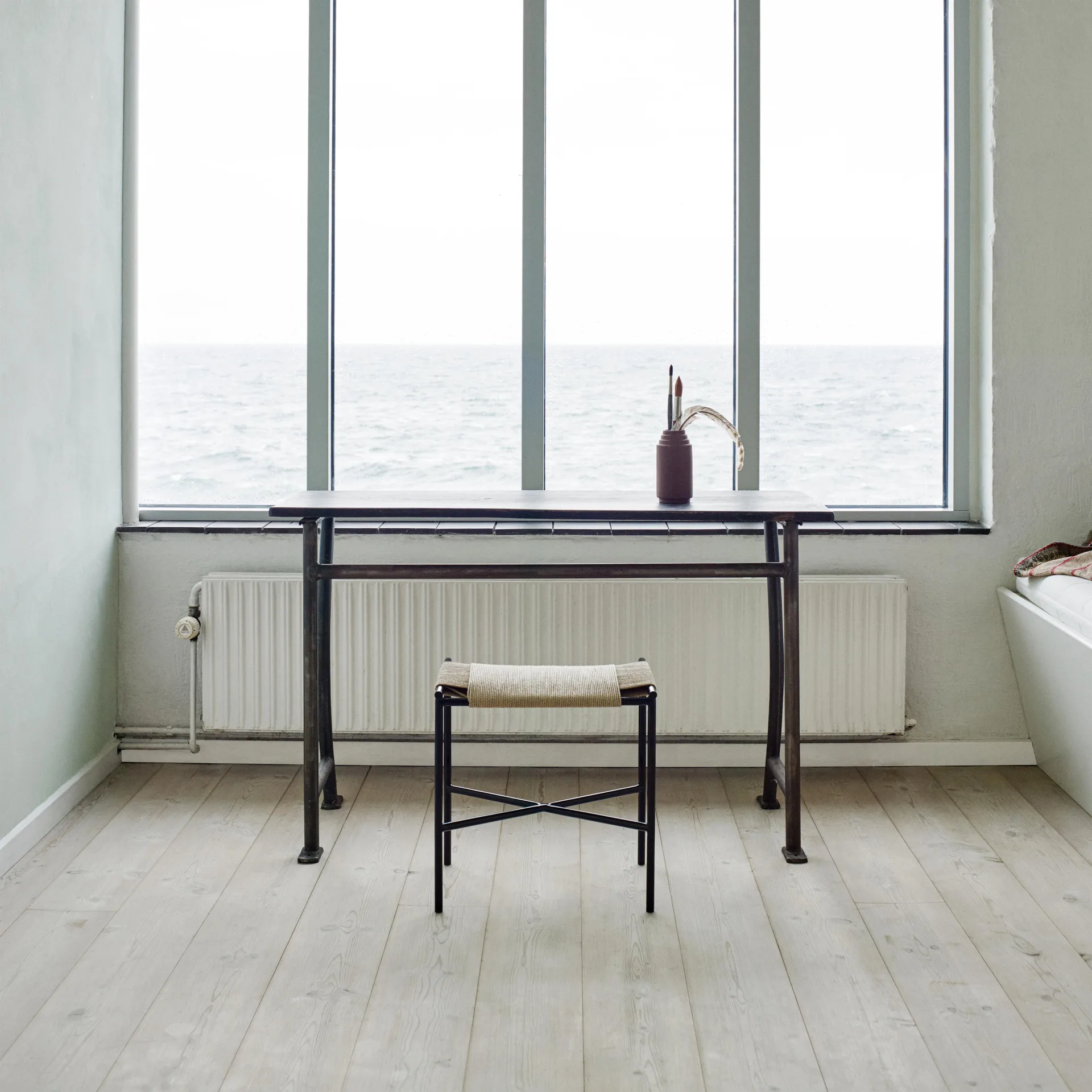 Vent assento baixo, Preto Fritz Hansen