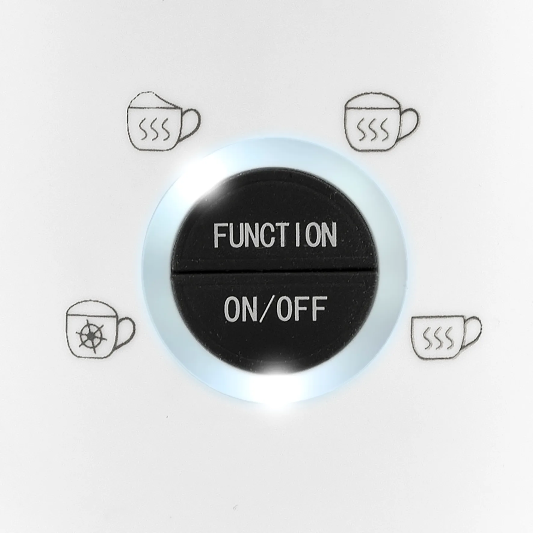 Espumador de leite Montante 30 cl, Branco G3 Ferrari