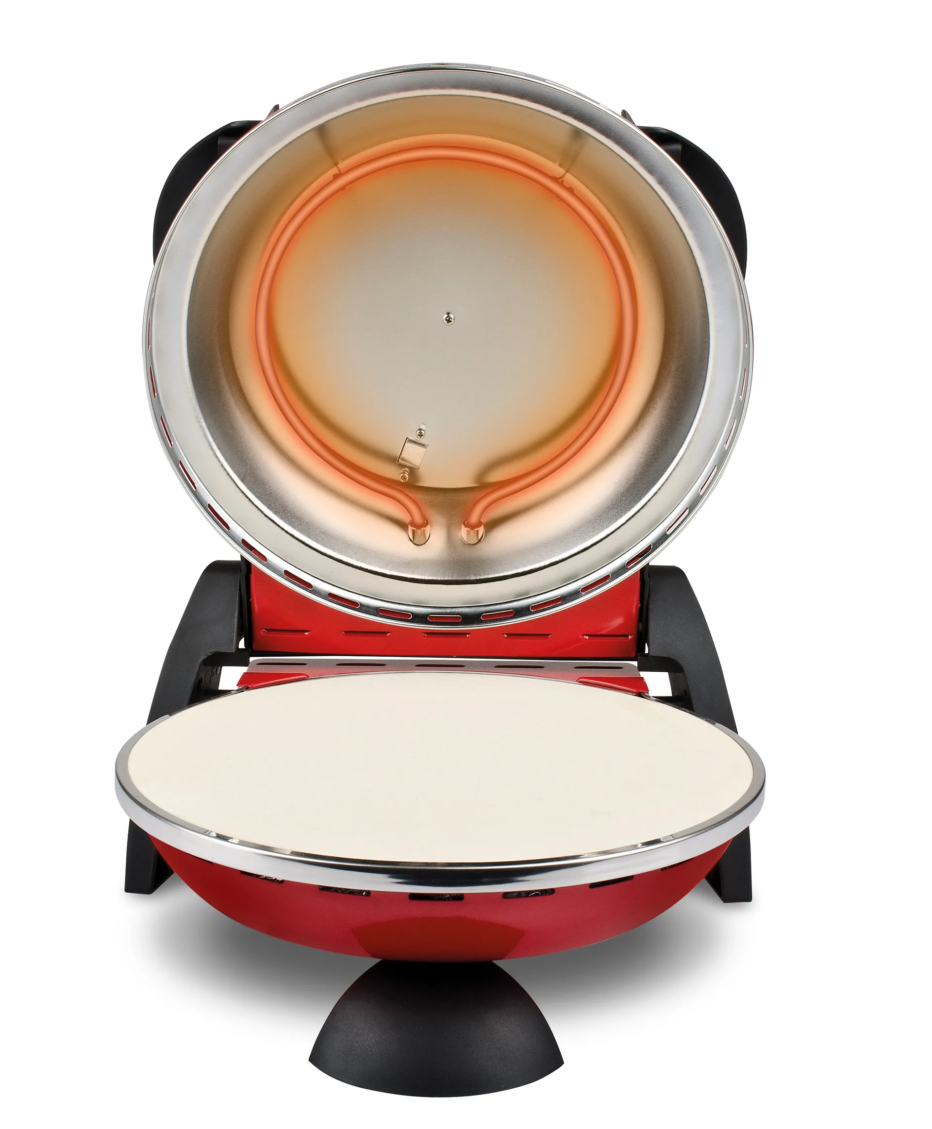 Forno de pizza Delizia Ø31 cm, Vermelho G3 Ferrari