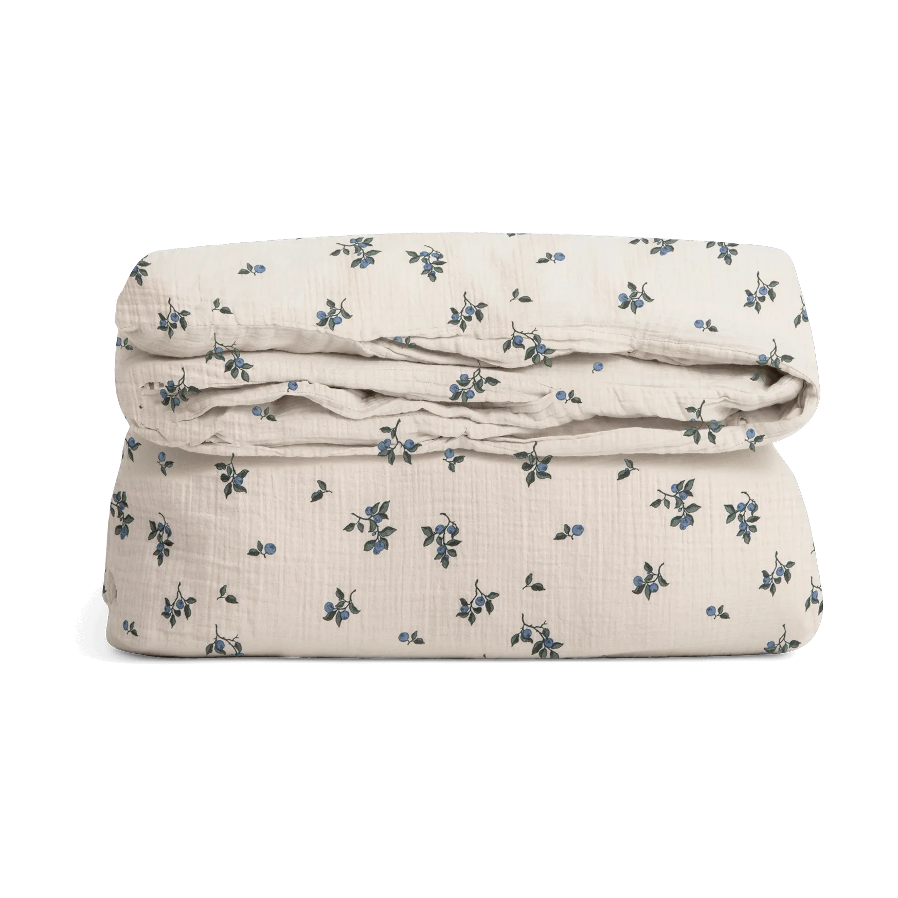 Blueberry Muslin capa de edredão cama dupla, 240x220 cm Garbo&Friends