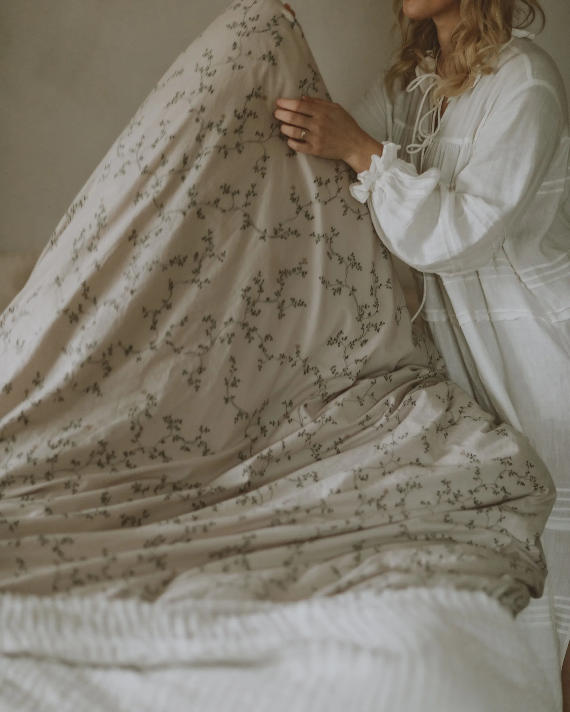 Capa de edredão Botany double, 220x220 cm Garbo&Friends