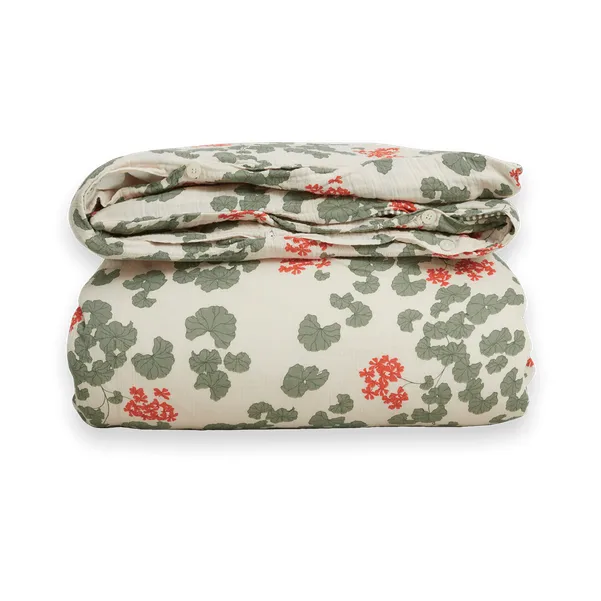 Capa de edredão Pelargonium Muslin double, 220x240 cm Garbo&Friends