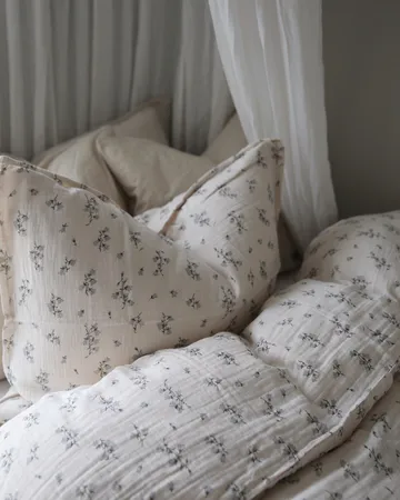 Conjunto de cama Bluebell Muslin - 140x200 cm/50x75 cm - Garbo&Friends