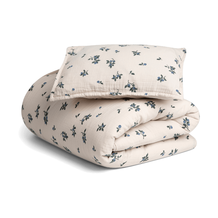 Conjunto de cama Blueberry Muslin baby - 70x100 cm/40x45 cm - Garbo&Friends