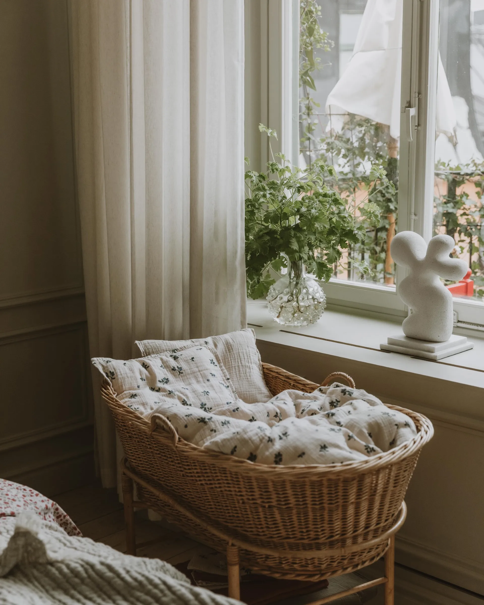 Conjunto de cama Blueberry Muslin baby, 70x100 cm/40x45 cm Garbo&Friends