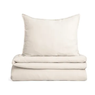 Conjunto de cama Eggshell Muslin - 140x200 cm/50x75 cm - Garbo&Friends