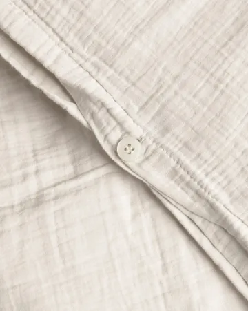Conjunto de cama Eggshell Muslin - 140x200 cm/50x75 cm - Garbo&Friends