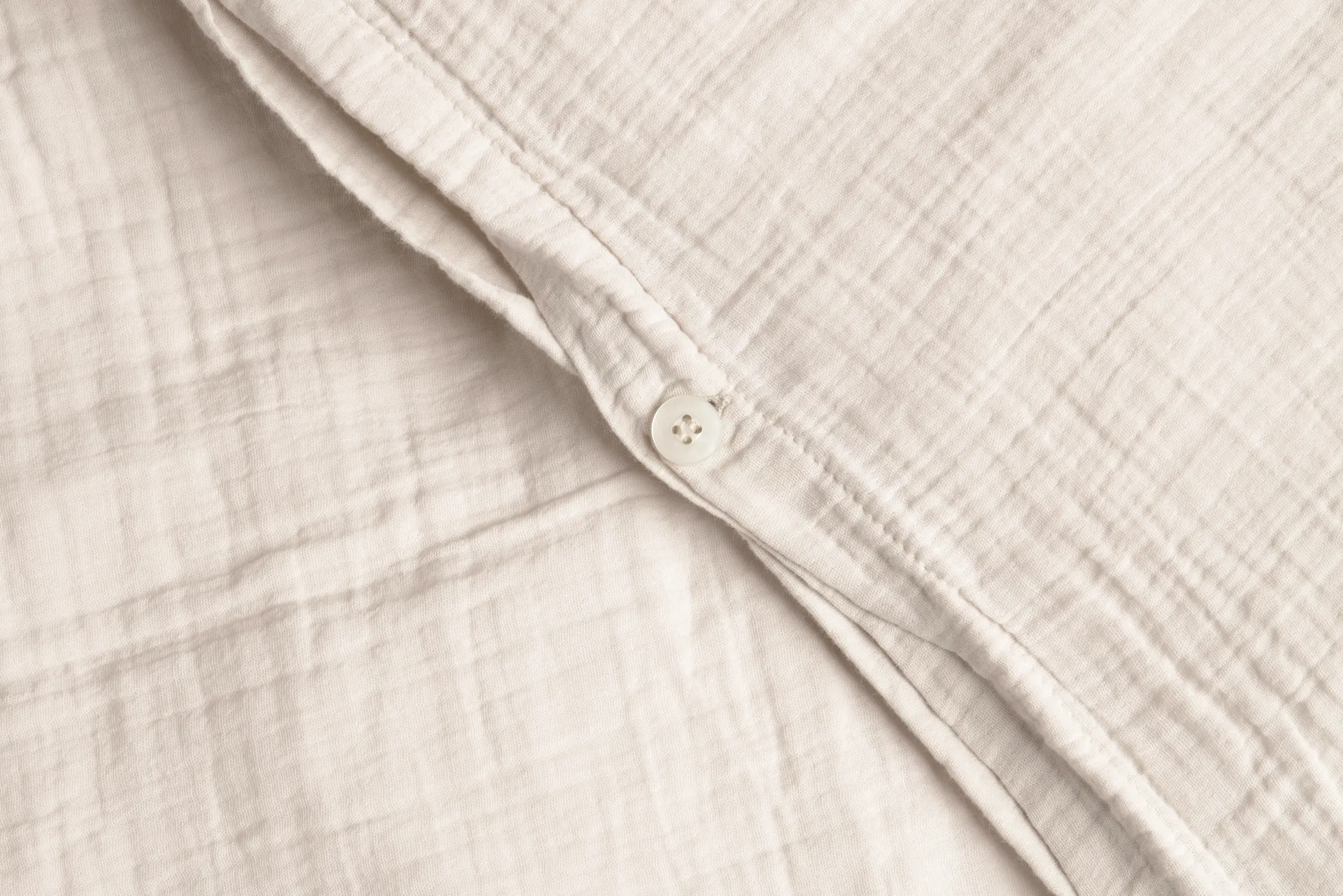 Conjunto de cama Eggshell Muslin junior, 100x140 cm/40x60 cm Garbo&Friends