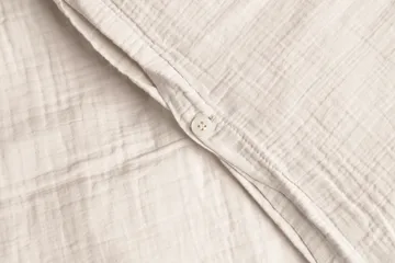 Conjunto de cama Eggshell Muslin junior - 100x140 cm/40x60 cm - Garbo&Friends