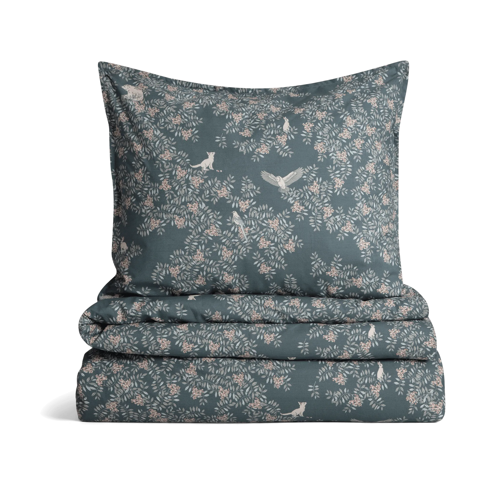 Conjunto de cama Fauna Forest, 140x200 cm/60x63 cm Garbo&Friends