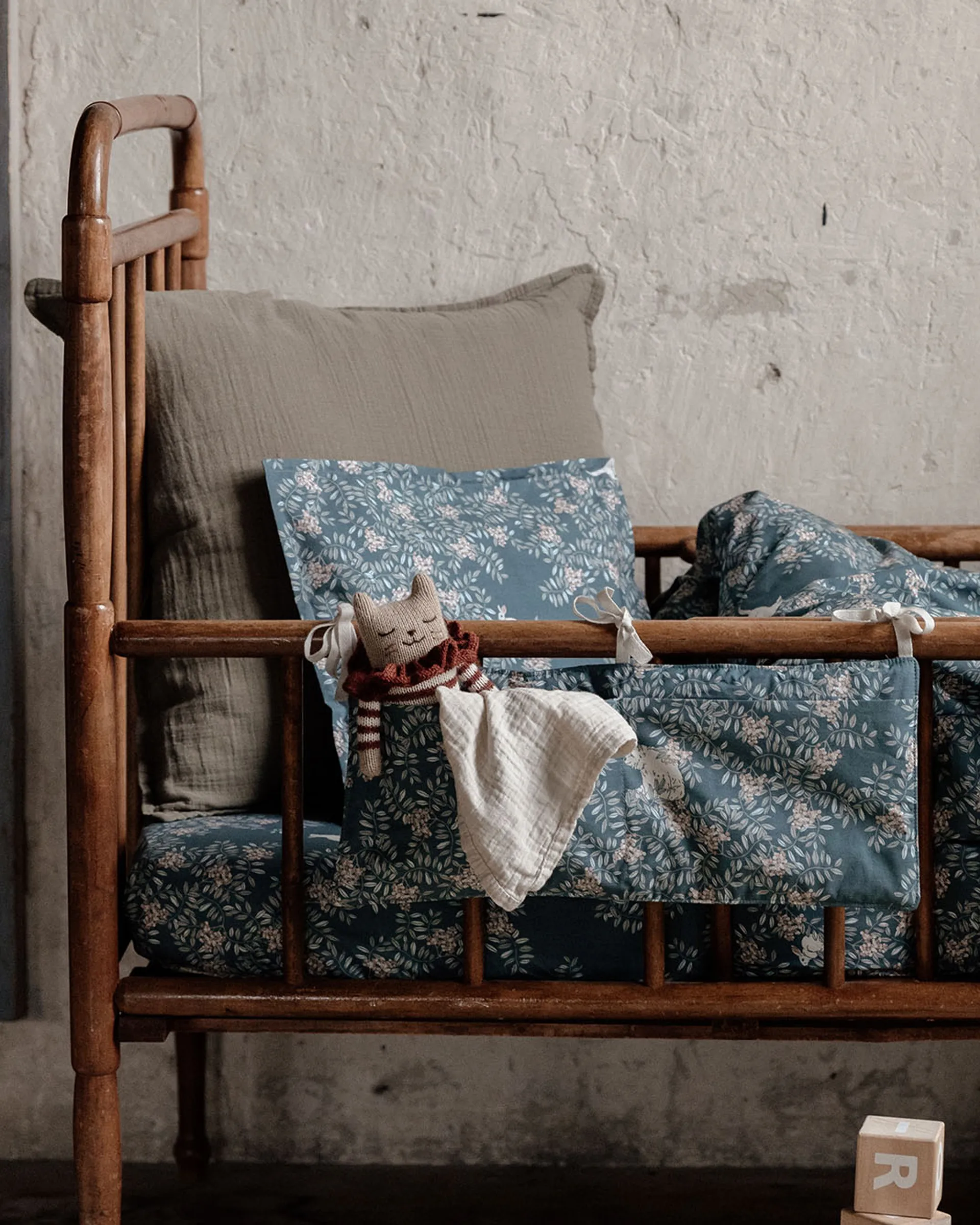 Conjunto de cama Fauna Forest junior, 100x140 cm/40x45 cm Garbo&Friends