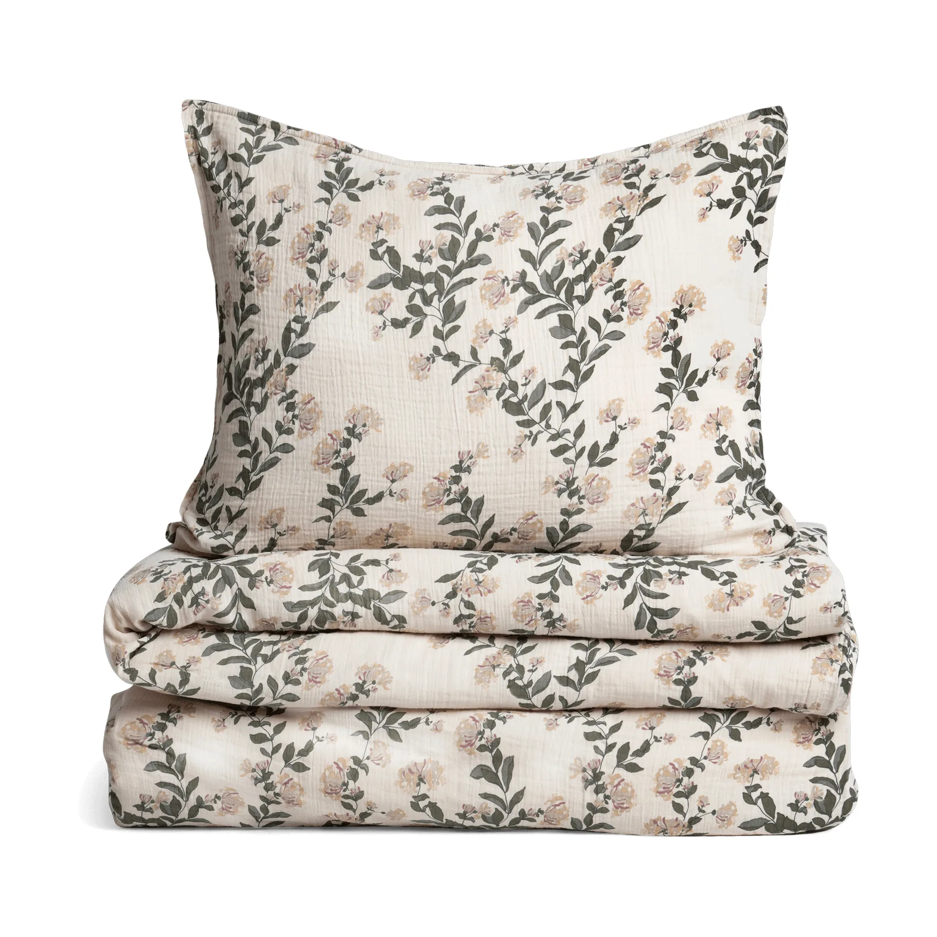 Conjunto de cama Honeysuckle Muslin, 150x210 cm/50x60 cm Garbo&Friends