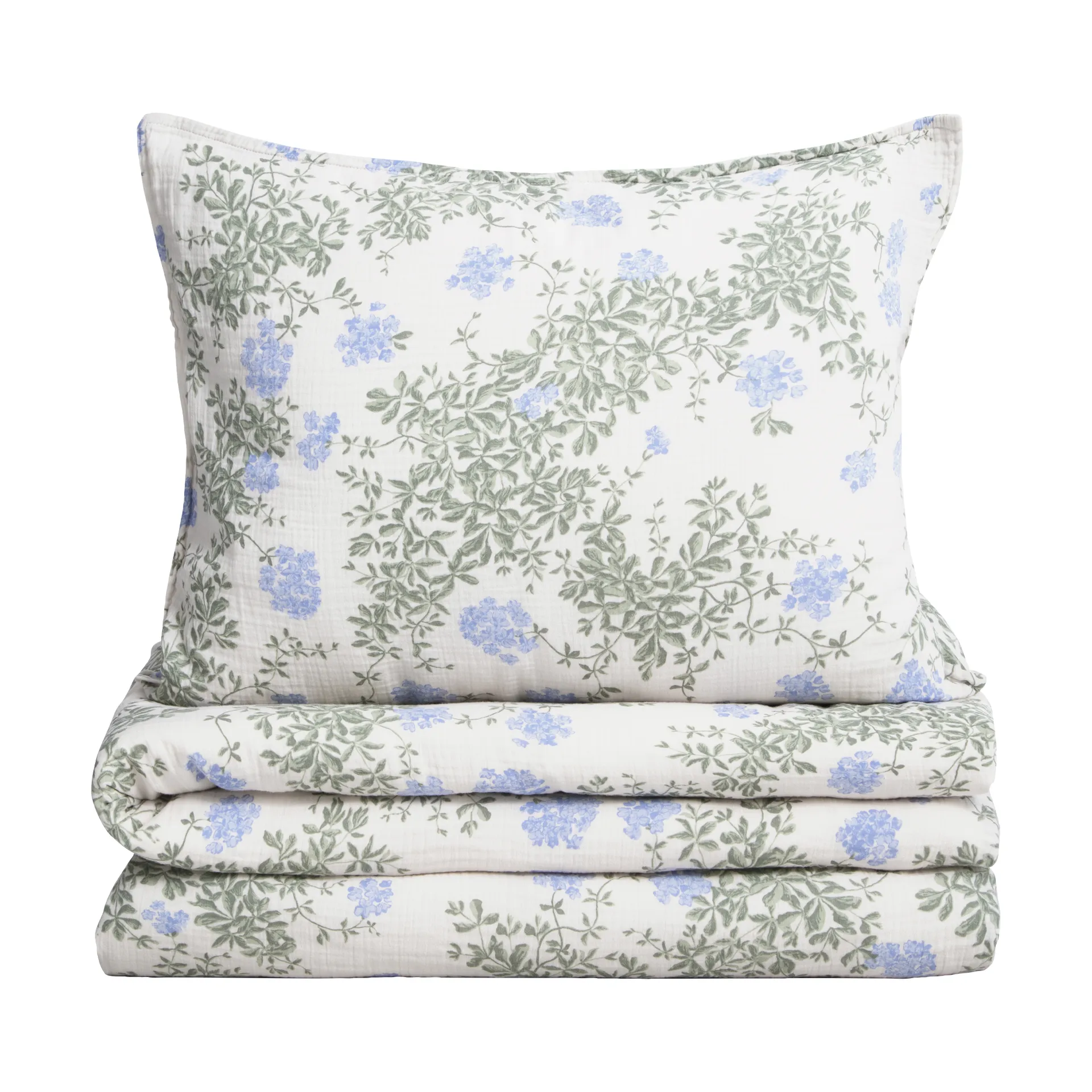 Conjunto de cama Plumbago Muslin, 140x200 cm/50x70 cm Garbo&Friends