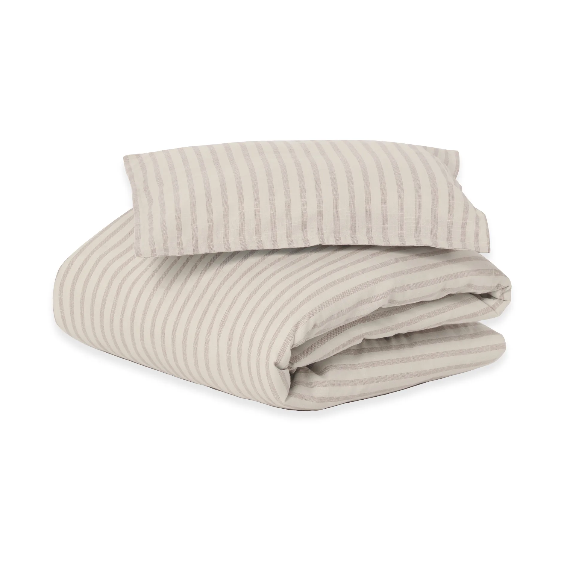 Conjunto de lençóis para bebé Stripe Mauve, 70x80 cm/28x35 cm Garbo&Friends