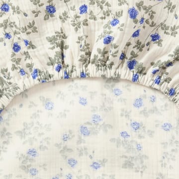 Dainty Muslin lençol ajustável  - 60x120x20 cm - Garbo&Friends