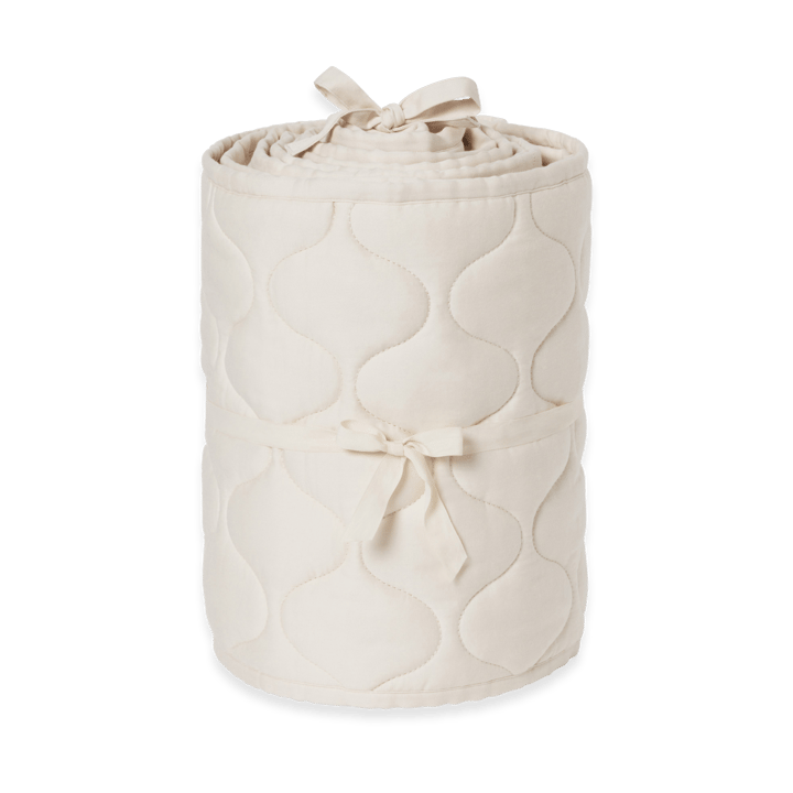 Eggshell Satin protetor acolchoado para berço  - 30x360 cm - Garbo&Friends