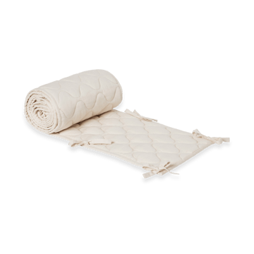 Eggshell Satin protetor acolchoado para berço  - 30x360 cm - Garbo&Friends
