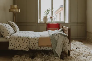 Fronha Blueberry Muslin - 50x70 cm - Garbo&Friends