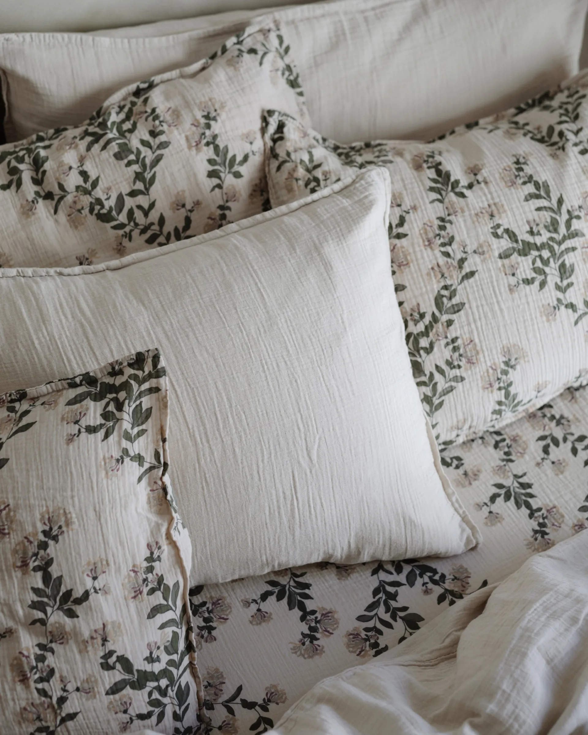 Fronha Eggshell Muslin, 50x90 cm Garbo&Friends