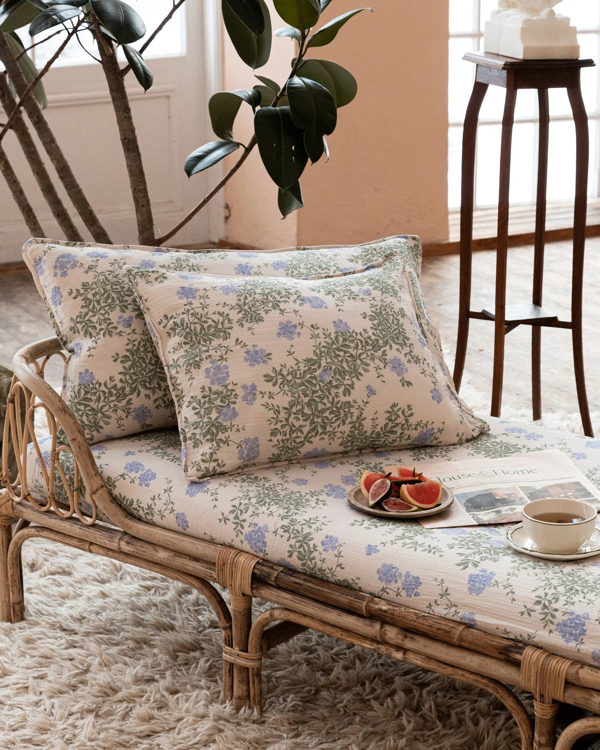 Fronha Plumbago Muslin, 50x75cm Garbo&Friends