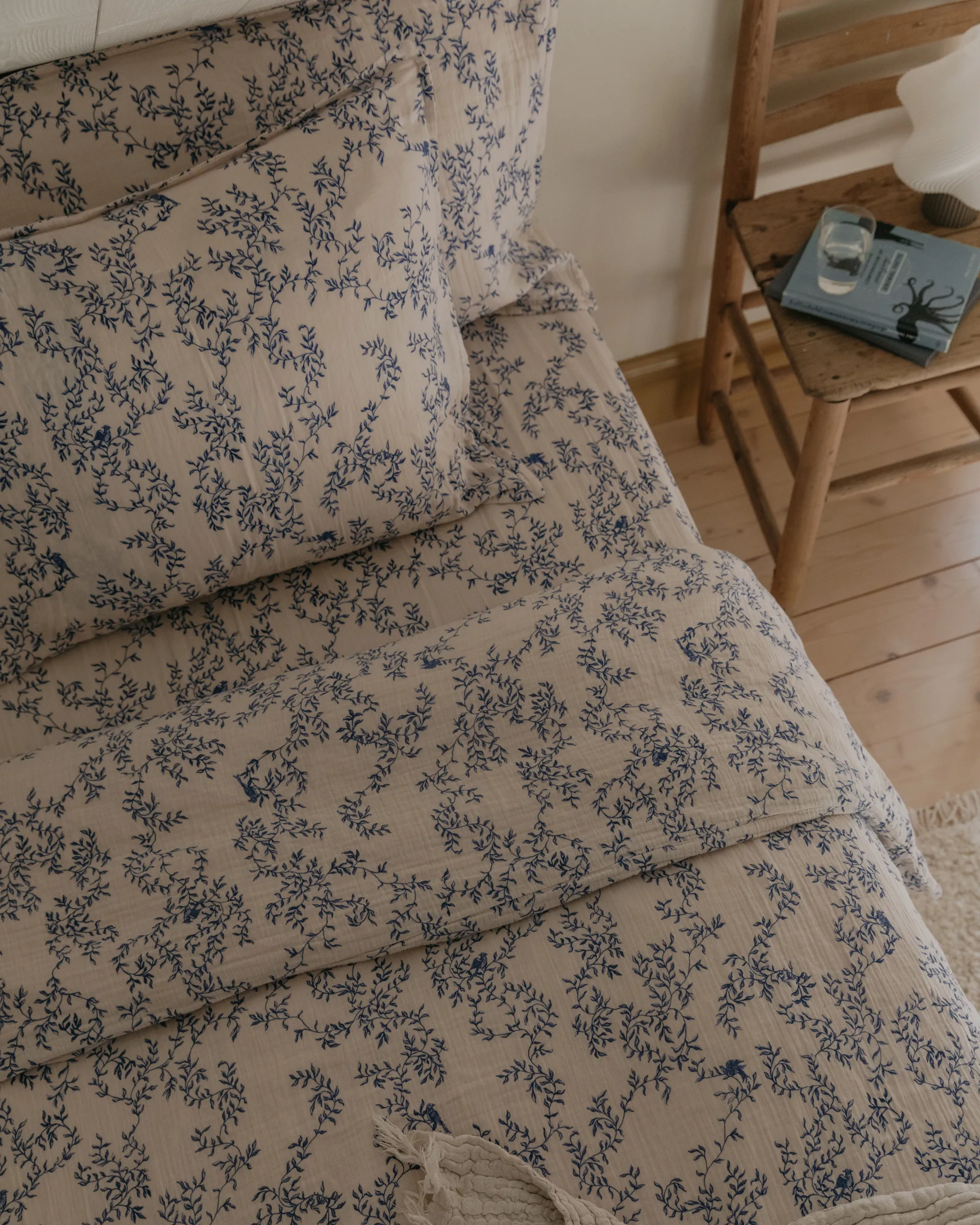 Jardim Muslin conjunto de cama, 150x210 cm/50x60 cm Garbo&Friends
