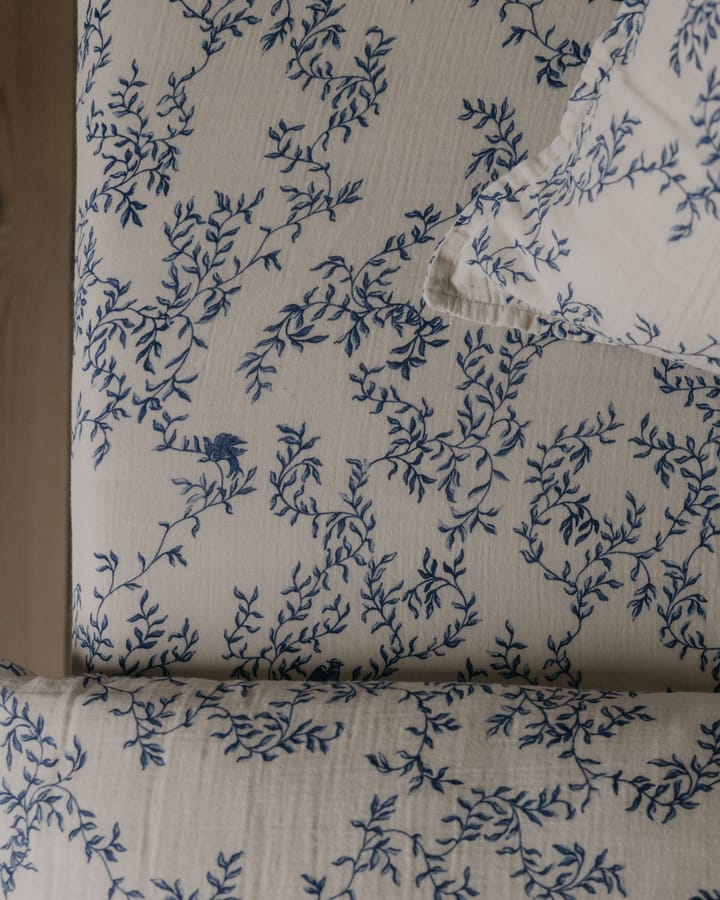 Jardim Muslin lençol com elástico, 60x120x20 cm Garbo&Friends