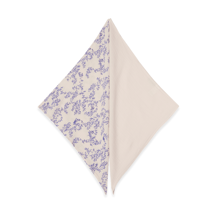Jardim Muslin manta pequena 2 peças, 60x60 cm Garbo&Friends