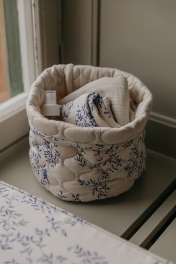 Jardim Satin cesto acolchoado 2 peças - 20xØ20 cm + 30xØ30 cm - Garbo&Friends
