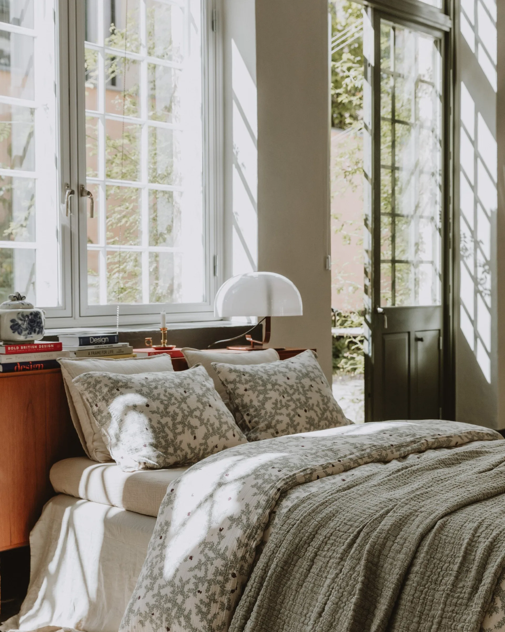 Lençóis de cama Mellow double, Kale, 160x260 cm Garbo&Friends