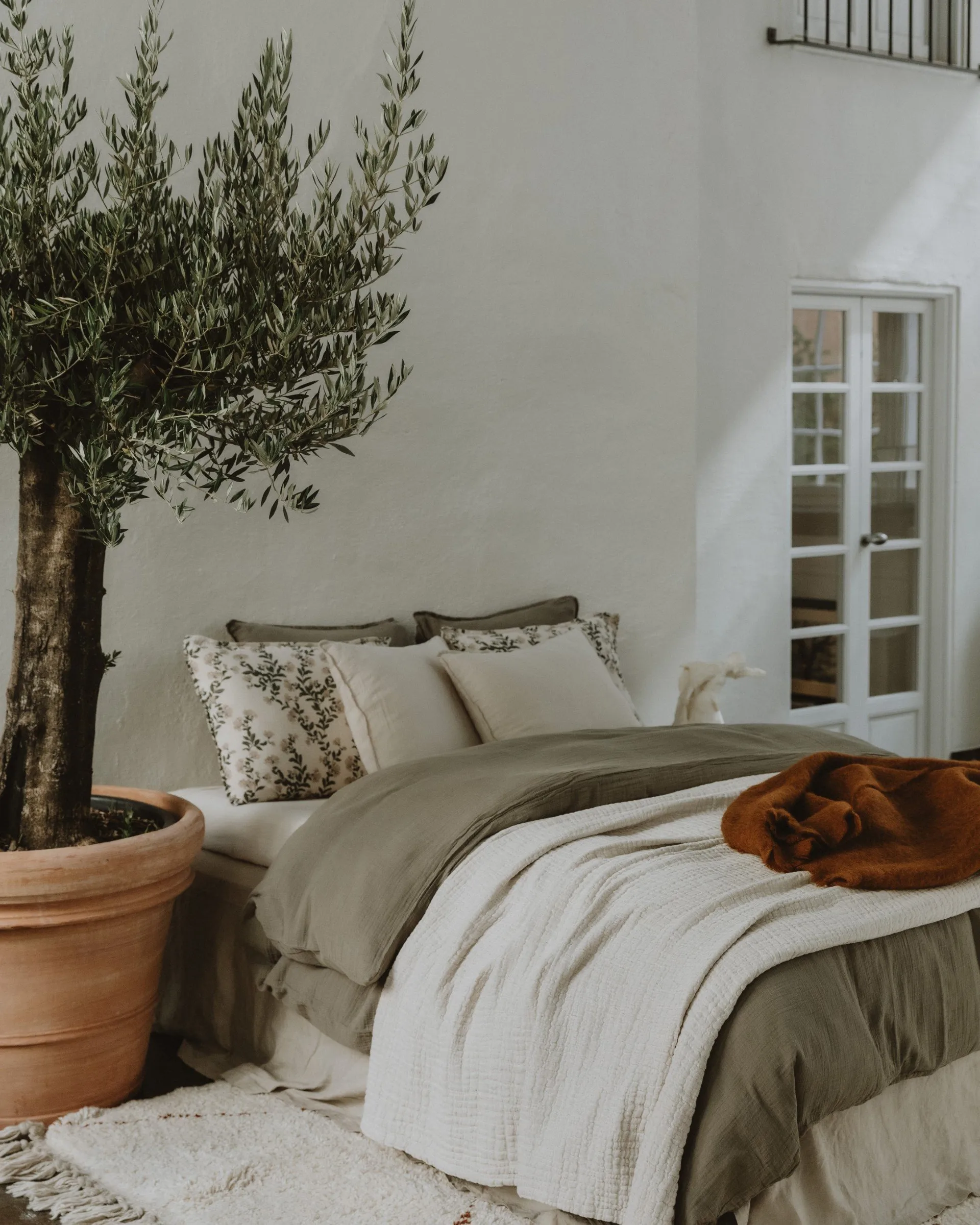 Lençóis de cama Mellow double, Lin, 160x260 cm Garbo&Friends