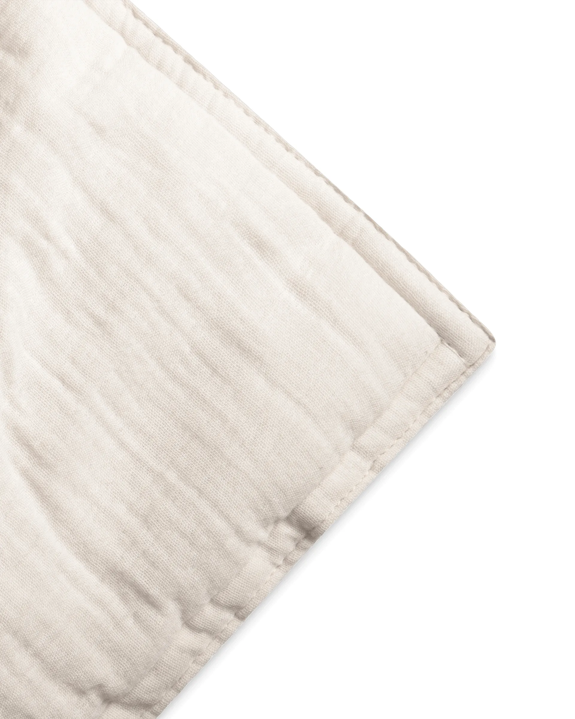 Manta acolchoada Eggshell Muslin, 100x140 cm Garbo&Friends