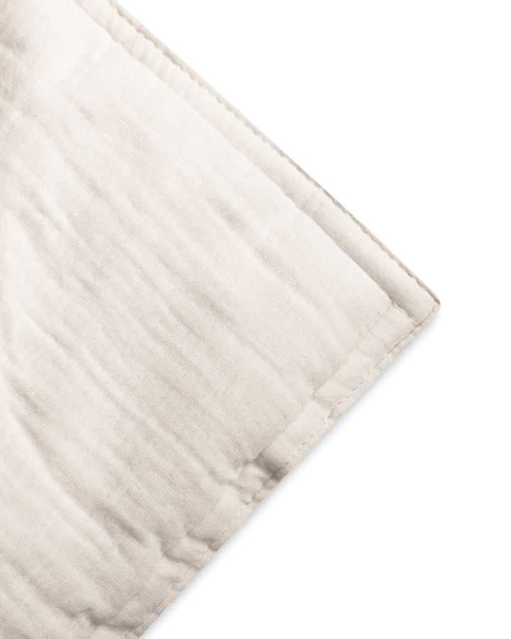 Manta acolchoada Eggshell Muslin, 100x140 cm Garbo&Friends
