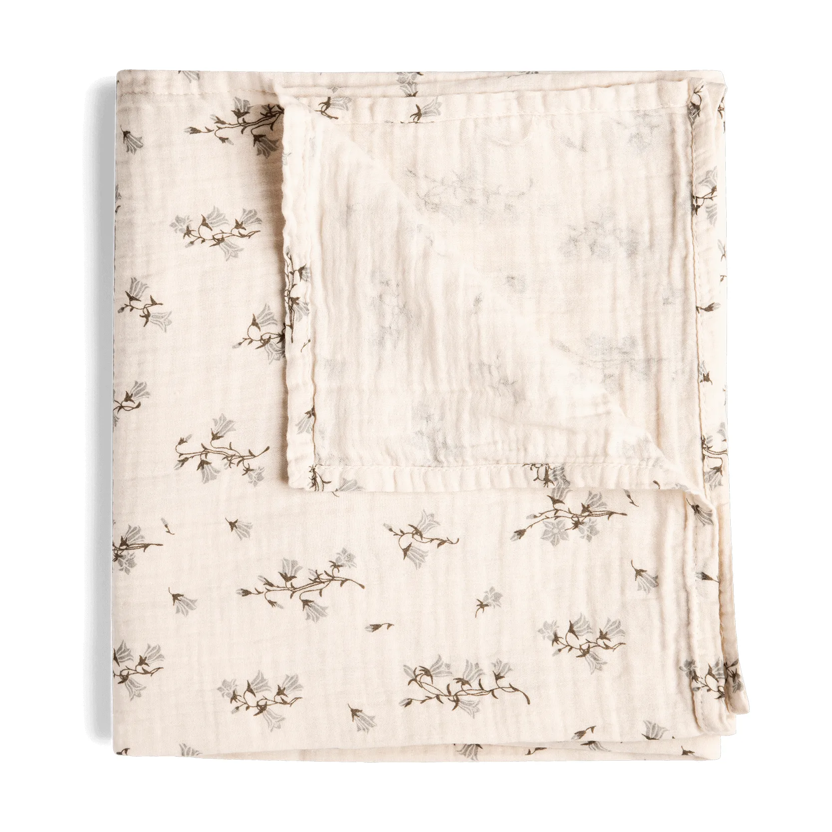 Manta Bluebell Muslin Swaddle, 110x110 cm Garbo&Friends