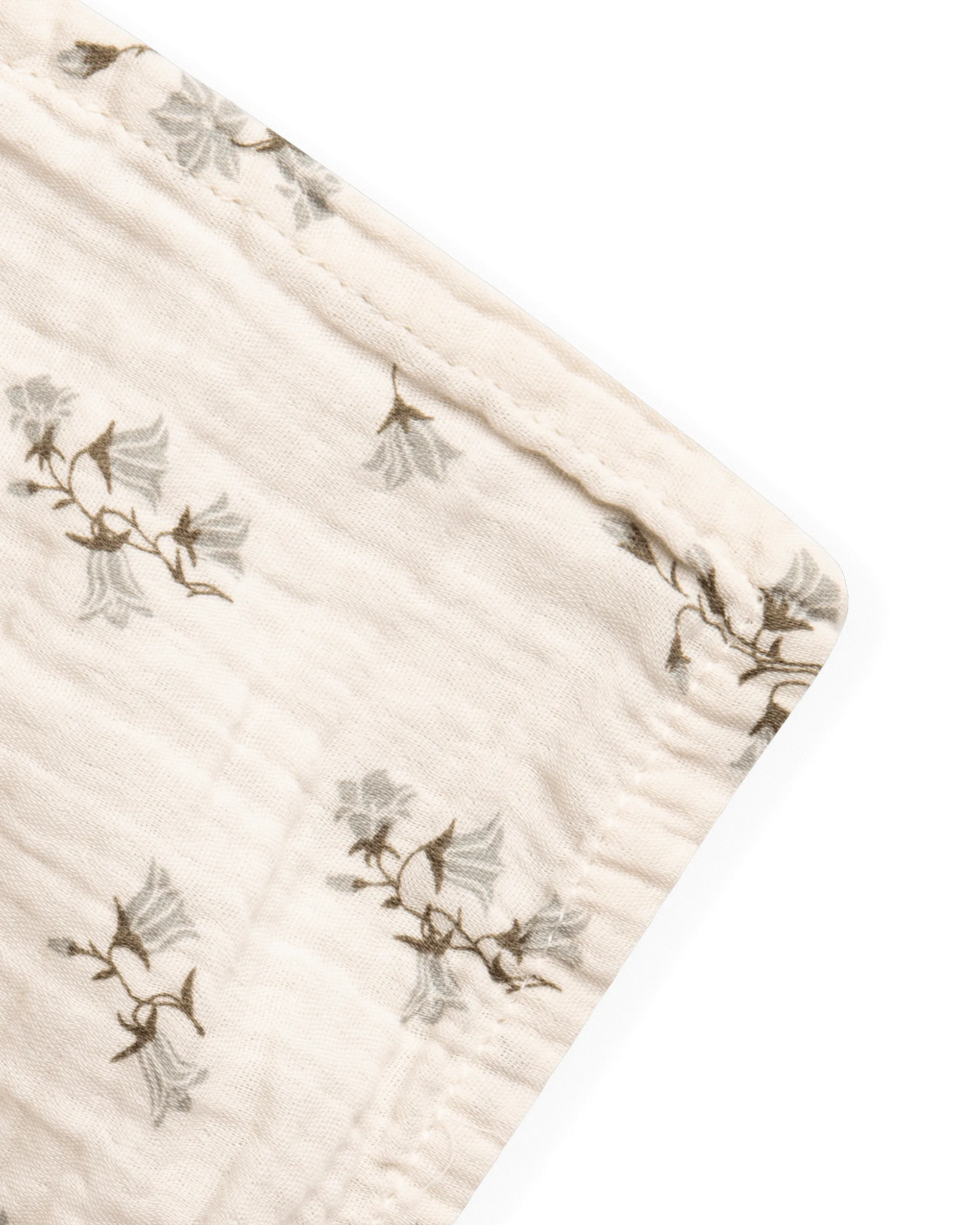 Manta Bluebell Muslin Swaddle, 110x110 cm Garbo&Friends