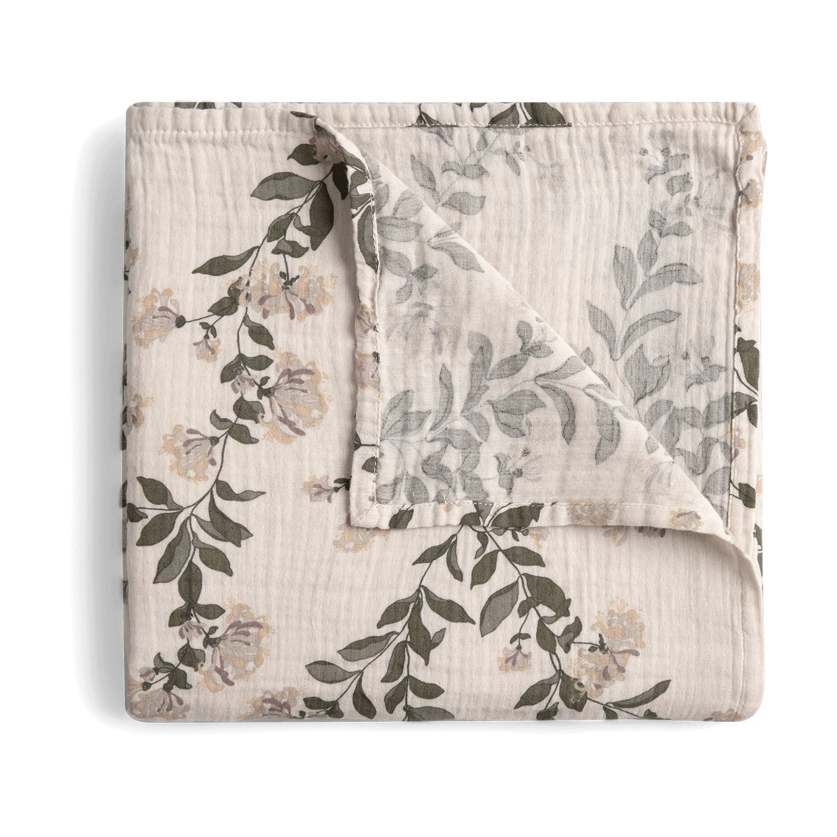 Manta Honeysuckle Muslin Swaddle, 110x110 cm Garbo&Friends