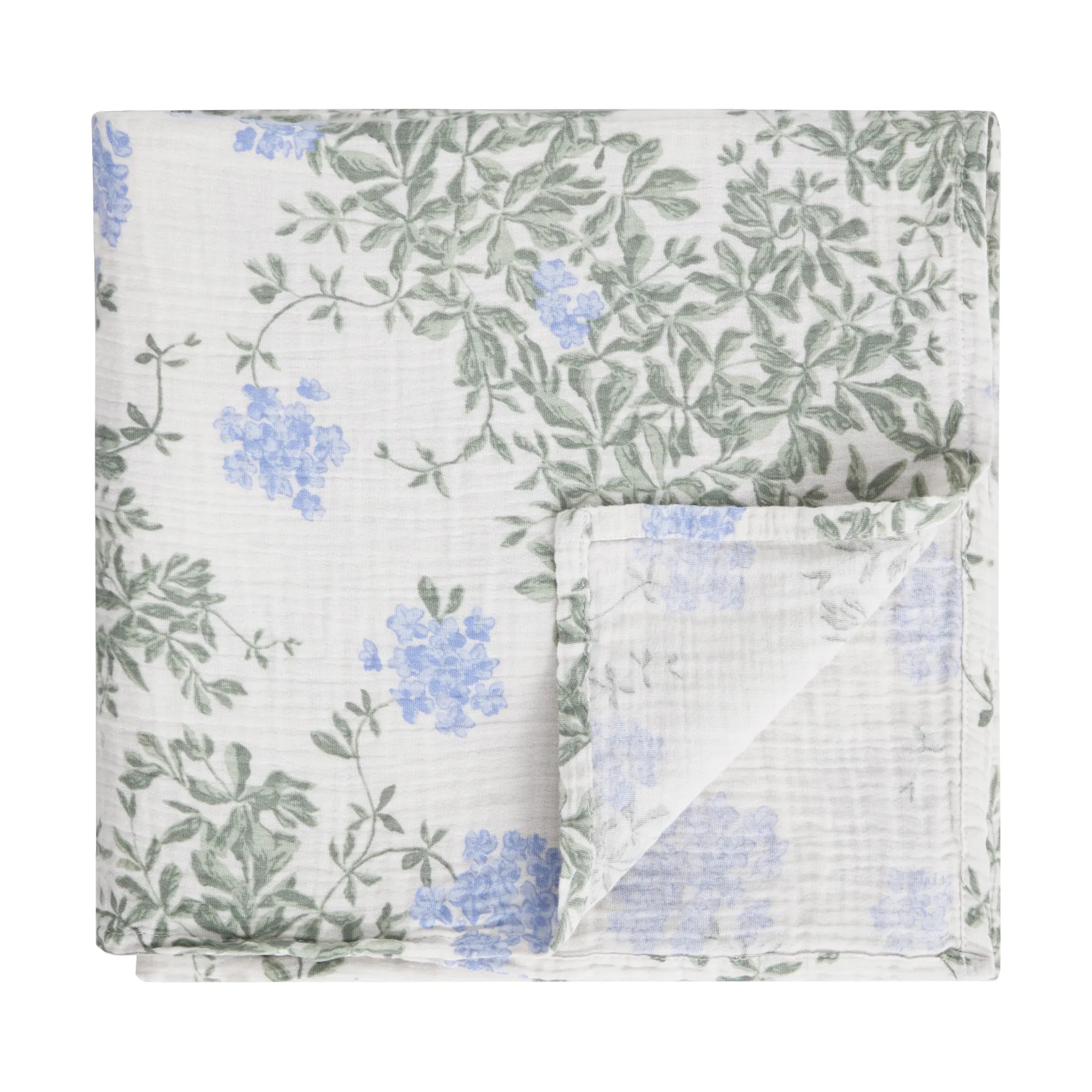 Manta Plumbago Muslin Swaddle, 110x110 cm Garbo&Friends
