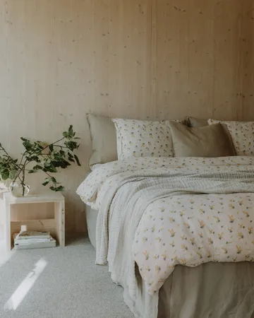 Mimosa Muslin capa de edredão cama dupla - 240x220 cm - Garbo&Friends