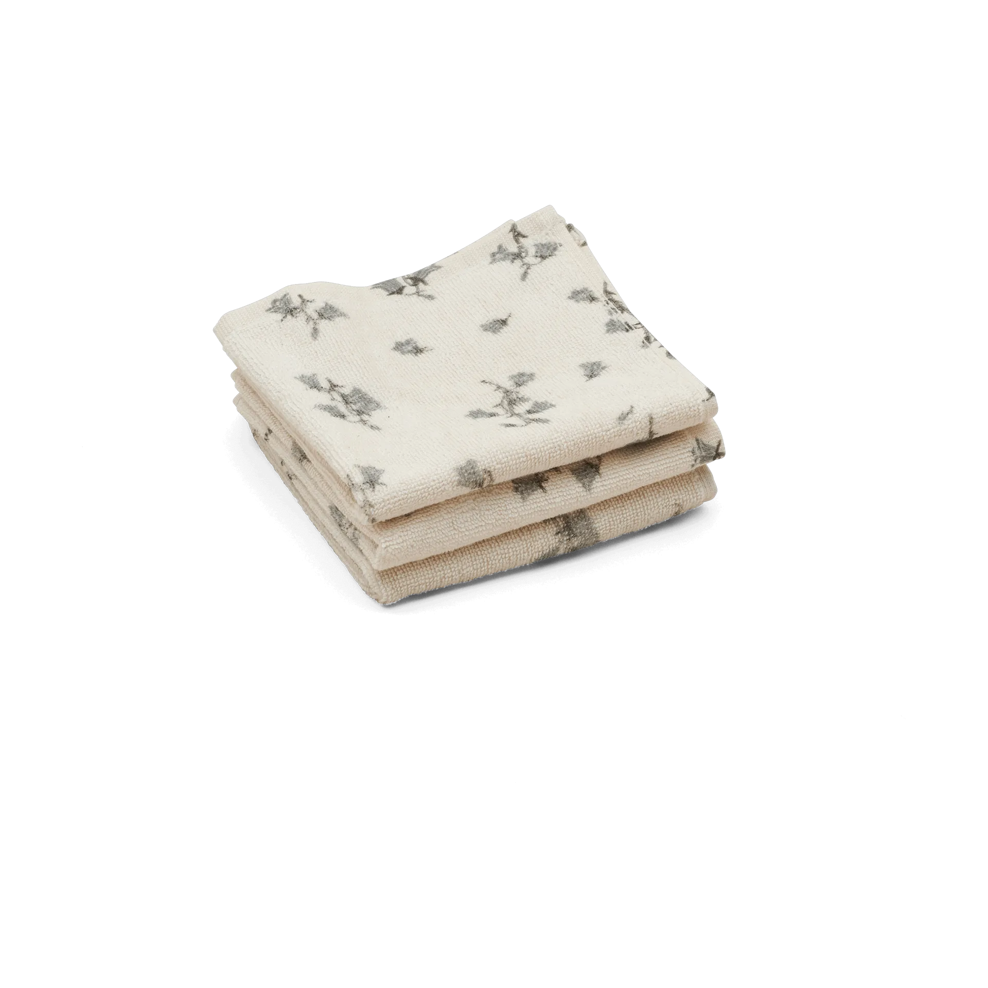 Pano de rosto Bluebell Terry conjunto de 3, 30x30 cm Garbo&Friends