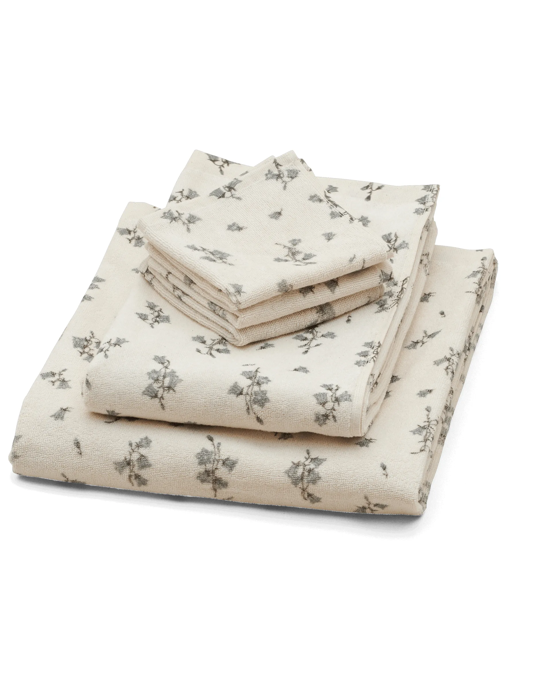 Pano de rosto Bluebell Terry conjunto de 3, 30x30 cm Garbo&Friends